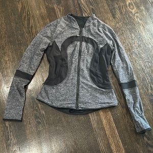 Lululemon x soul cycle zip up reversible